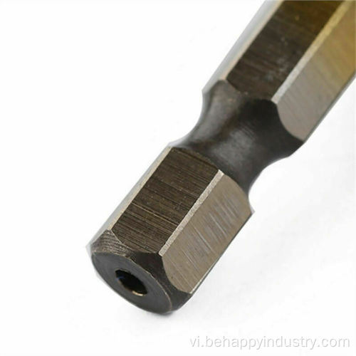 Viêm hex shank thẳng cây sáo khoan bit